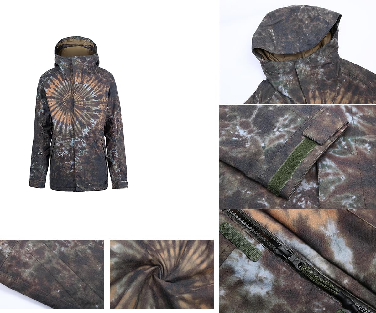 灰白色滑雪服